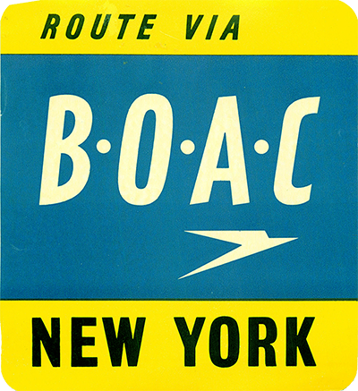 Route via New York